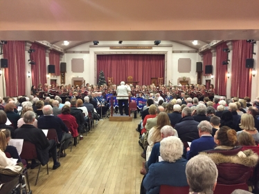 Sir David attended The Orpheus Singers Christmas Concert